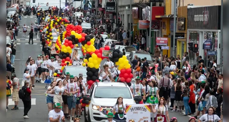 Festa alemã marca final de semana da München na 'Vicente Machado'