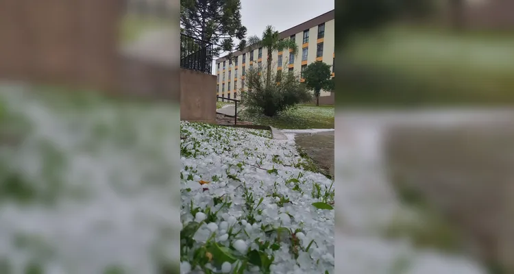 Confira registros da tempestade encaminhados ao Portal aRede.