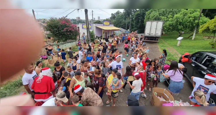 Ação realizada em bairros de Ponta Grossa