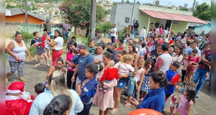 Ação realizada em bairros de Ponta Grossa