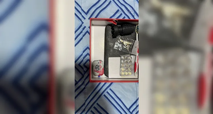 Um guarda municipal foi preso em flagrante, em posse de drogas