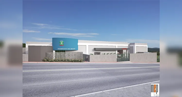 Projeto do novo Hospital de Imbituva.