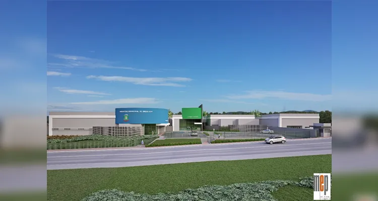 Confira imagens do projeto do novo Hospital Municipal de Imbituva.
