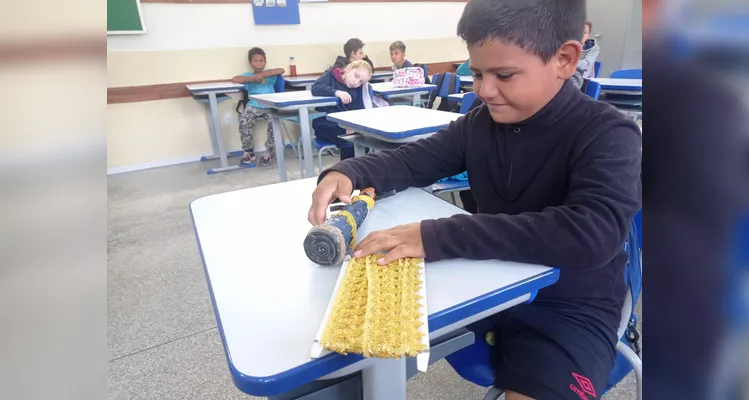 Confira os registros do amplo trabalho realizado pelos estudantes em sala de aula.