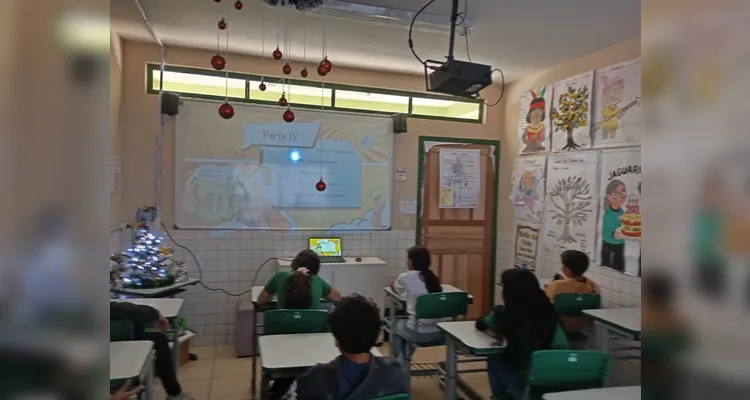 Confira os registros dentro e fora da sala de aula.