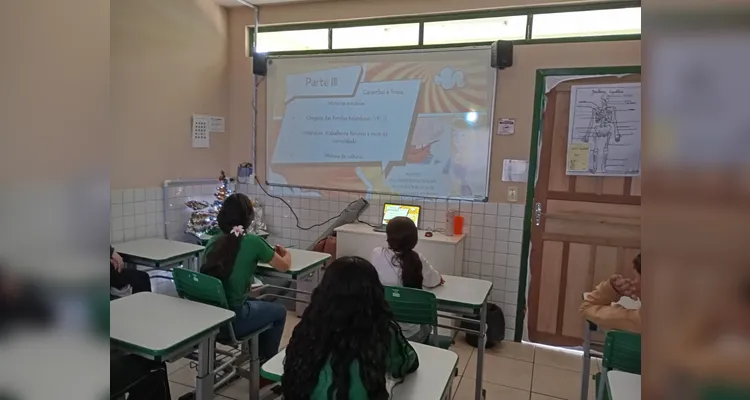 Confira os registros dentro e fora da sala de aula.