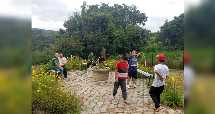 Confira os registros dentro e fora da sala de aula.