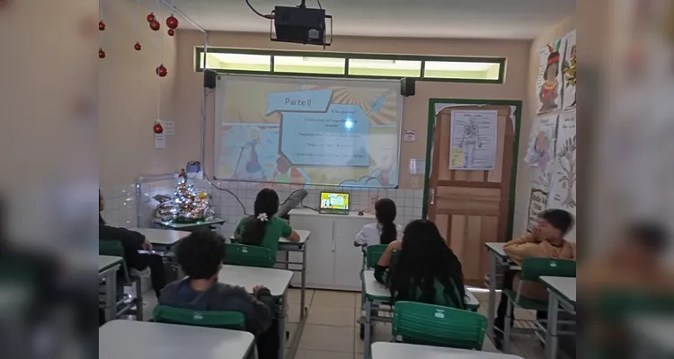 Confira os registros dentro e fora da sala de aula.