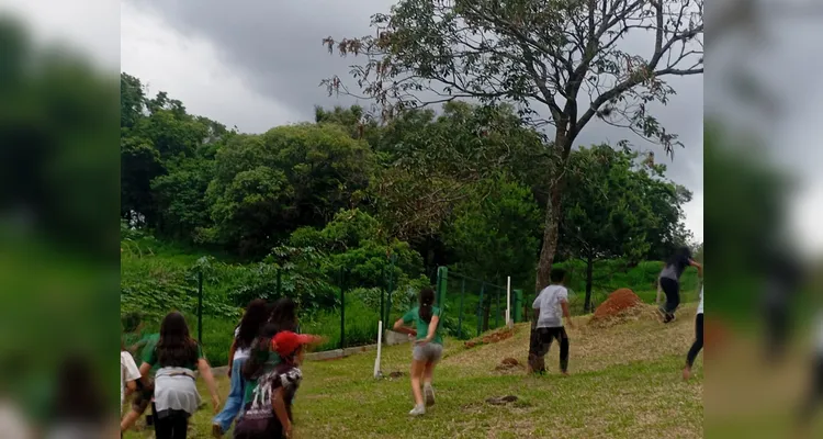 Confira os registros dentro e fora da sala de aula.