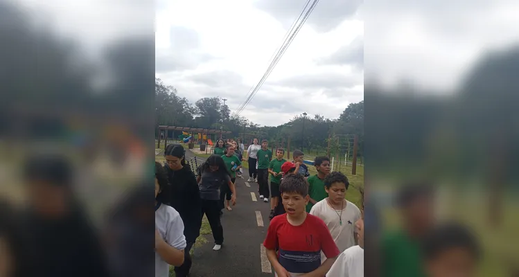 Confira os registros dentro e fora da sala de aula.