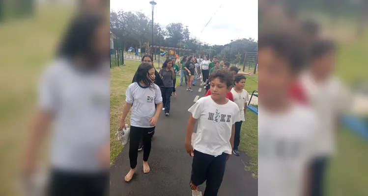 Confira os registros dentro e fora da sala de aula.