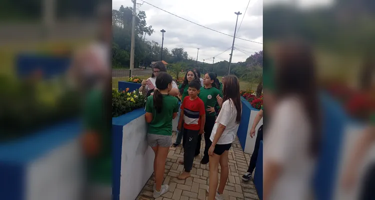 Confira os registros dentro e fora da sala de aula.