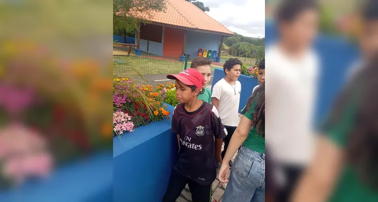 Confira os registros dentro e fora da sala de aula.