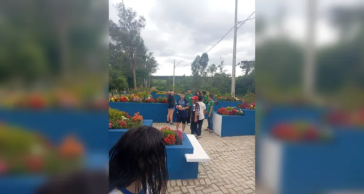 Confira os registros dentro e fora da sala de aula.