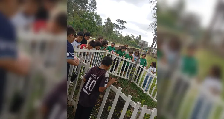 Confira os registros dentro e fora da sala de aula.