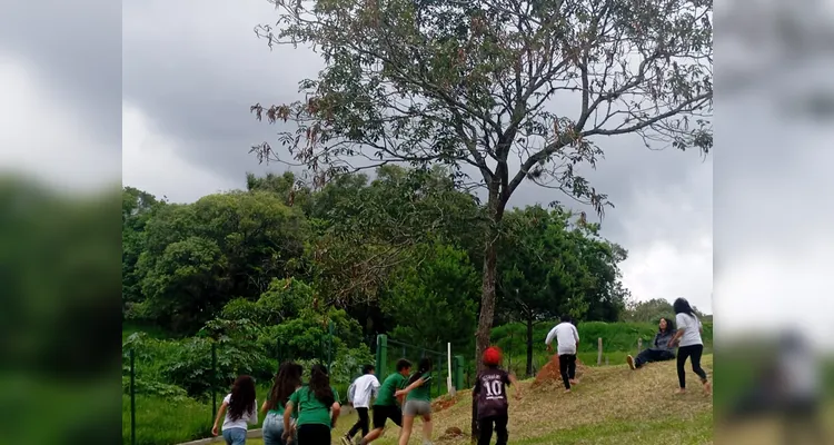 Confira os registros dentro e fora da sala de aula.