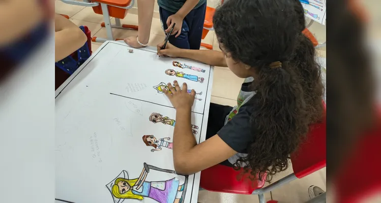 Veja a série de registros do amplo trabalho realizado pelos estudantes.