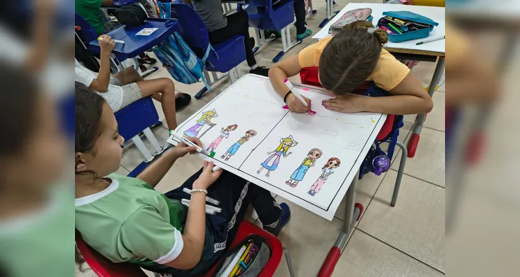 Veja a série de registros do amplo trabalho realizado pelos estudantes.