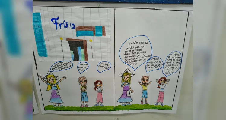 Veja a série de registros do amplo trabalho realizado pelos estudantes.