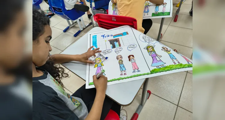 Veja a série de registros do amplo trabalho realizado pelos estudantes.