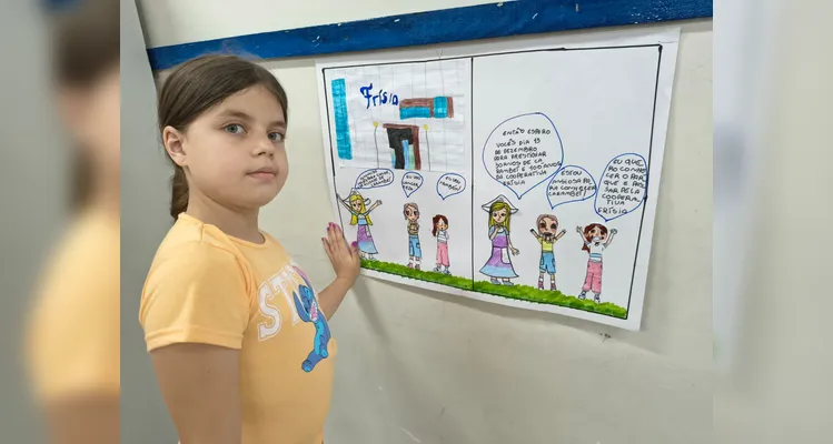 Veja a série de registros do amplo trabalho realizado pelos estudantes.