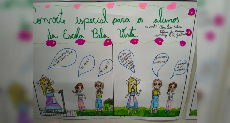 Veja a série de registros do amplo trabalho realizado pelos estudantes.