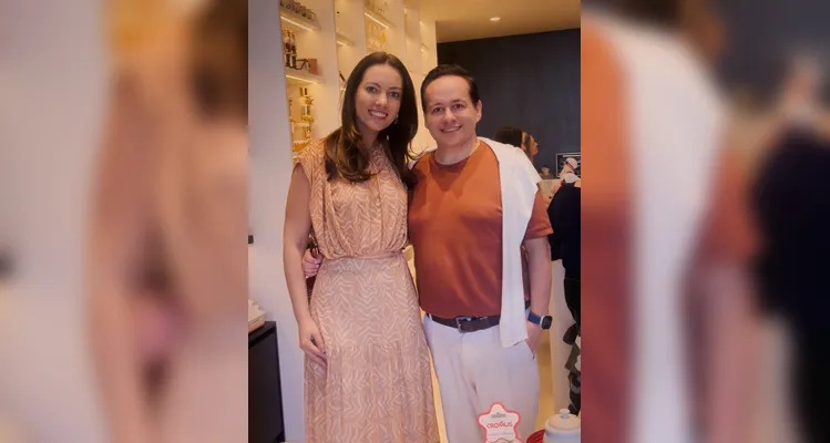 Amelya Genari e este colunista