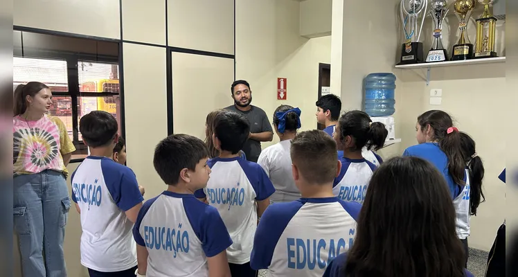 Confira todos os detalhes da primeira visita à sede da VCG.