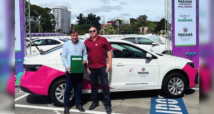 Christiano Borges e sua equipe estiveram em Curitiba.