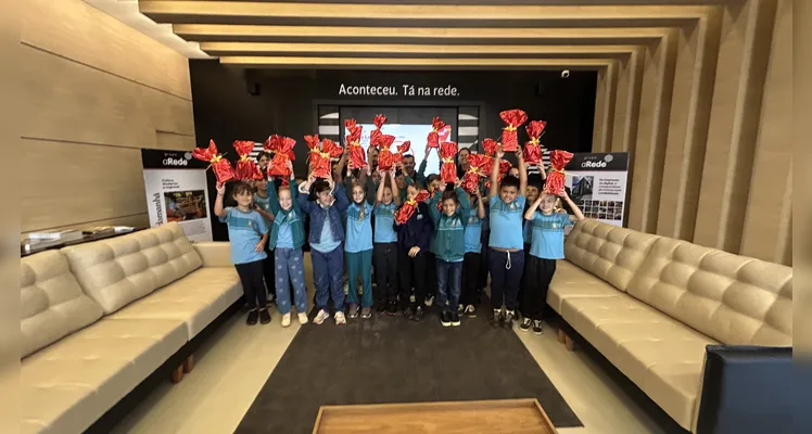 Premiação com a rede municipal de Imbituva.