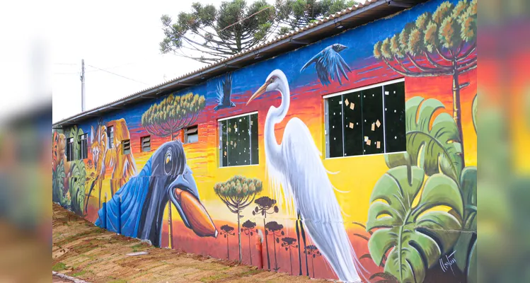 As obras no Morro do Cristo, um dos principais cartões postais de Castro, começaram em setembro e agora estão finalizadas.