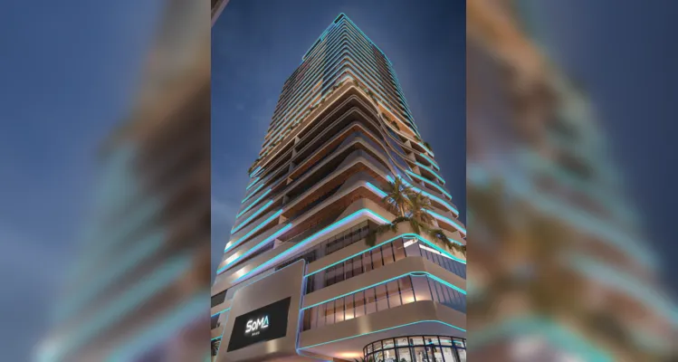 Projeto conta com fachada ousada e design inovador