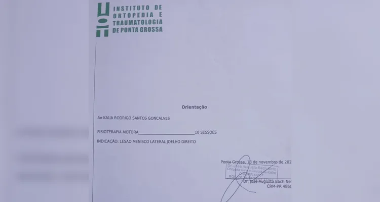 Família cria vaquinha online para auxiliar em cirurgia de adolescente de Ponta Grossa