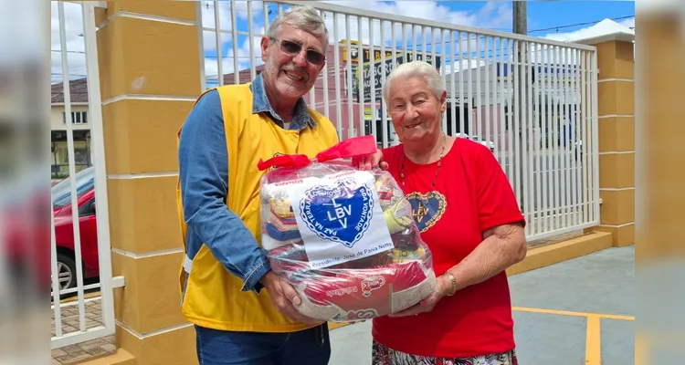 Entregas das cestas básicas na edição do ano passado - 2024