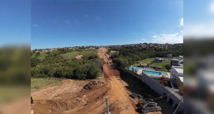 Aporte de R$ 95,2 mi em 'corredores viários' leva desenvolvimento a bairros de Ponta Grossa