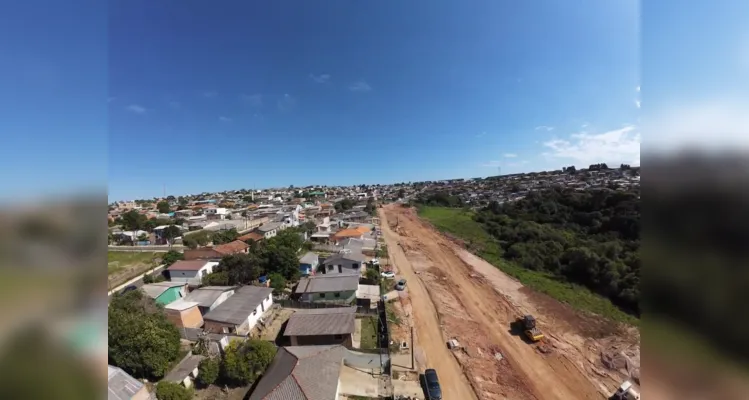Aporte de R$ 95,2 mi em 'corredores viários' leva desenvolvimento a bairros de Ponta Grossa