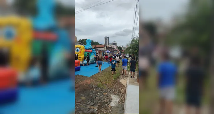 'Natal Solidário Olarias' presenteia crianças com cestas básicas em PG