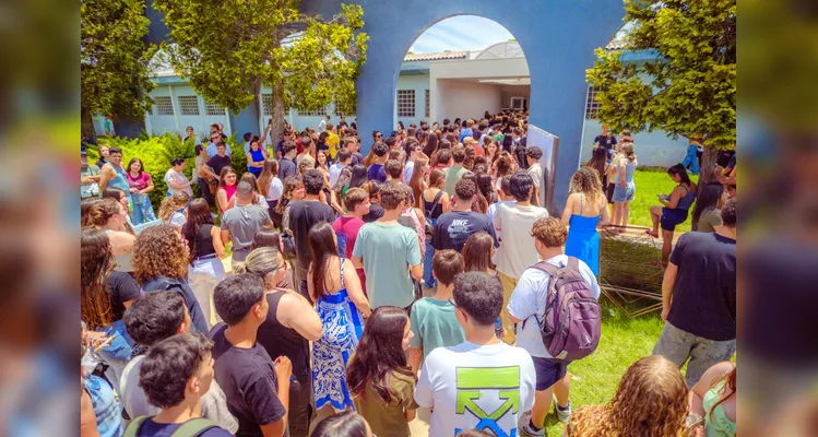 PSS 2025 da UEPG reuniu cerca de 14 mil estudantes neste domingo em Ponta Grossa