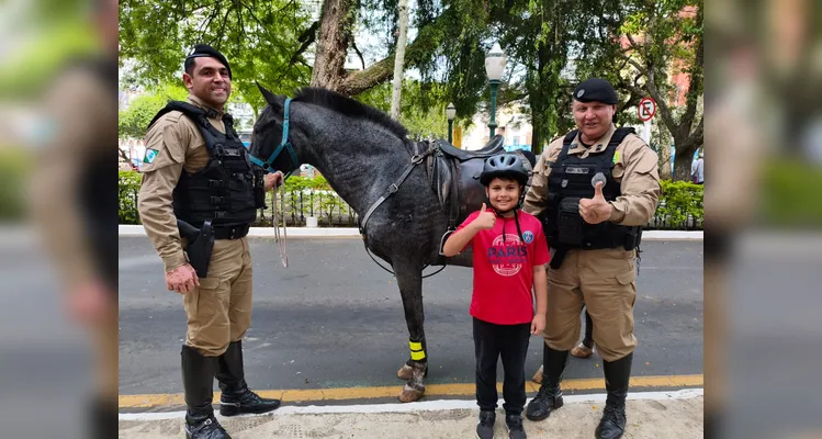 Polícia Militar abre as portas do 1° Batalhão em evento para a comunidade