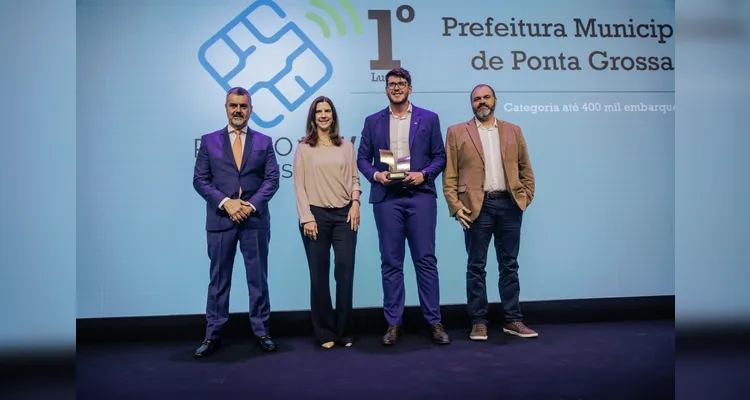 PG é premiada por tecnologia aplicada no transporte coletivo