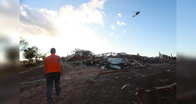 Estado deve liberar R$ 50 milhões para reconstrução de Rio Bonito do Iguaçu