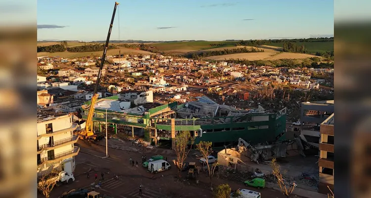 Estado deve liberar R$ 50 milhões para reconstrução de Rio Bonito do Iguaçu