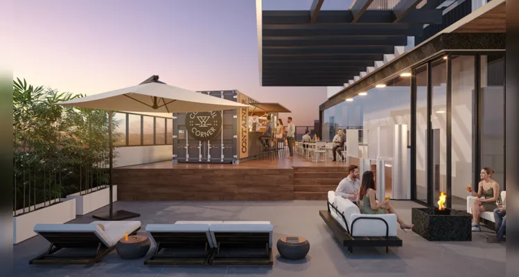 Projeto contará com espaçoso rooftop