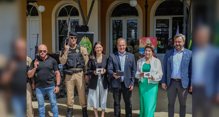 Estado entrega R$ 3,1 mi para a segurança em Ponta Grossa