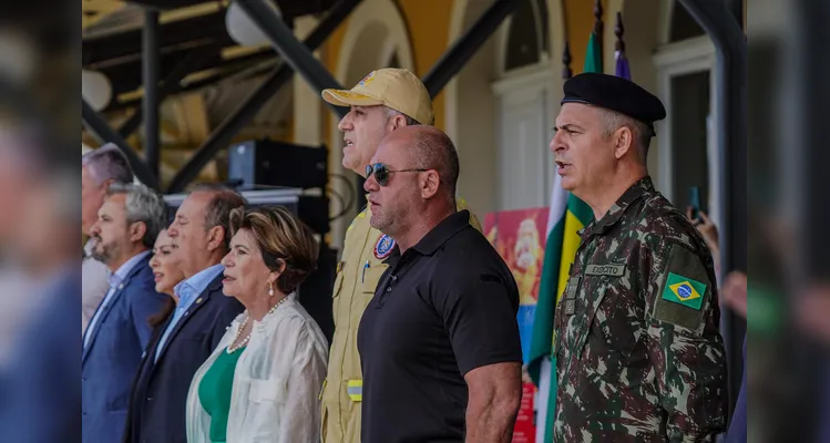 Estado entrega R$ 3,1 mi para a segurança em Ponta Grossa