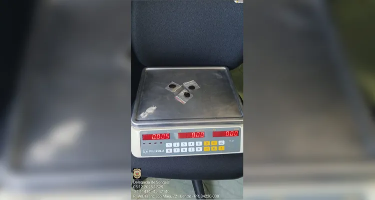 Suspeito de tráfico de drogas é preso após fugir duas vezes em Sengés