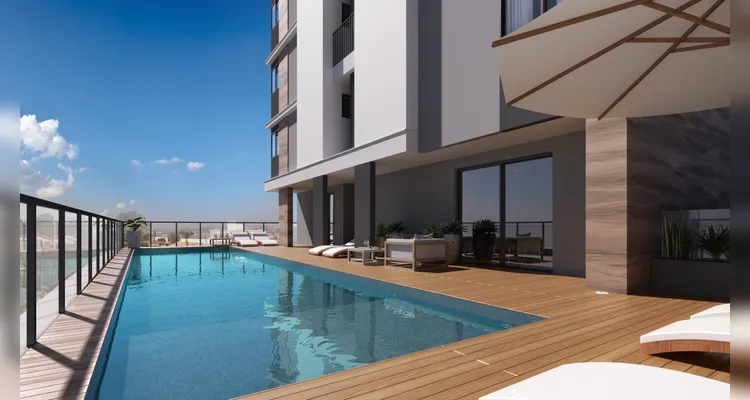 Empreendimento terá piscina com bastante privacidade