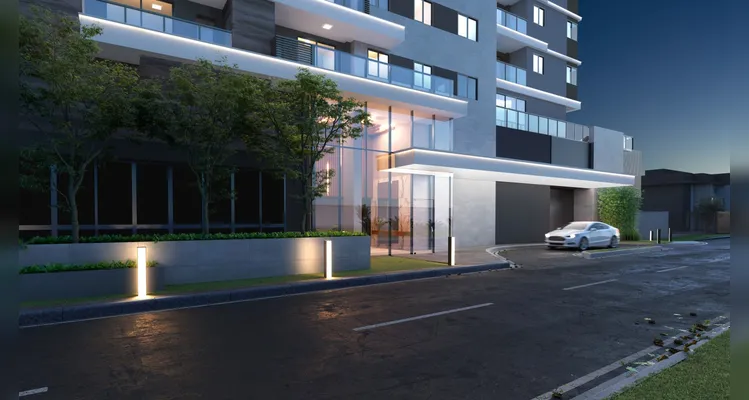 O Up Residences tem Porte-Cochère