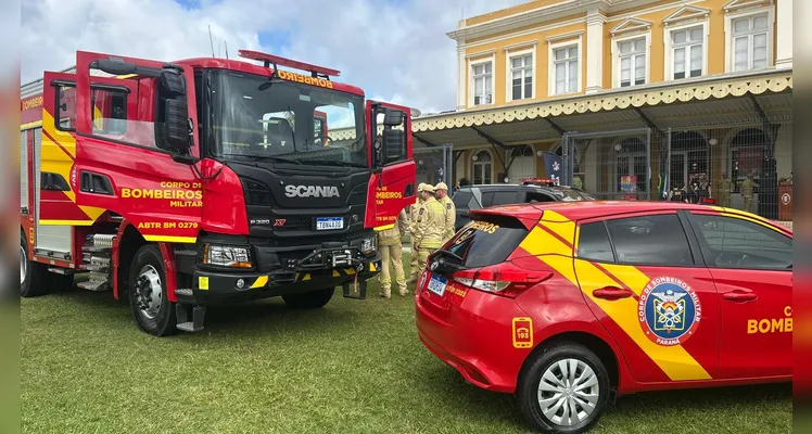 Governo do Estado entrega R$ 3,1 milhões para a segurança pública nos Campos Gerais