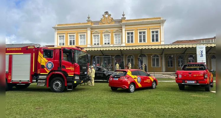 Estado entrega R$ 3,1 mi para a segurança em Ponta Grossa